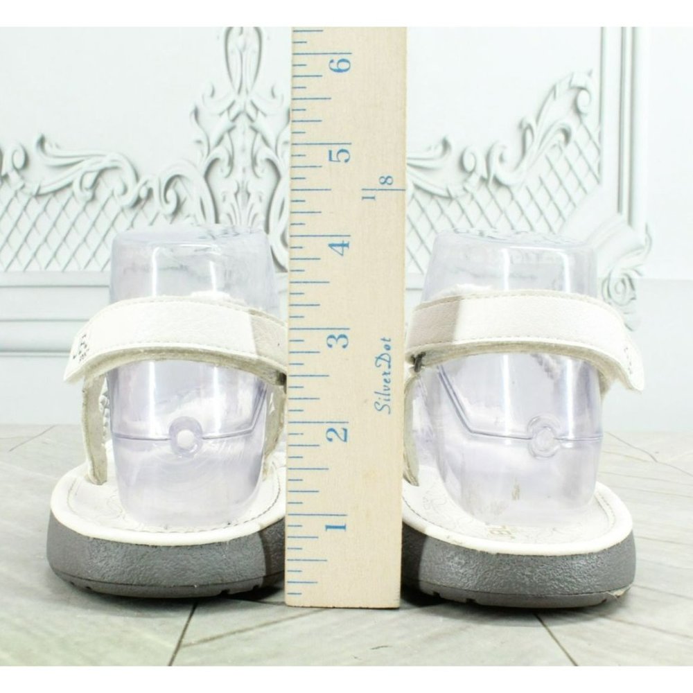 JBU by Jambu White Leather Slip On Slingback Sports Sandals Size 8.5 M - Picture 6 of 9